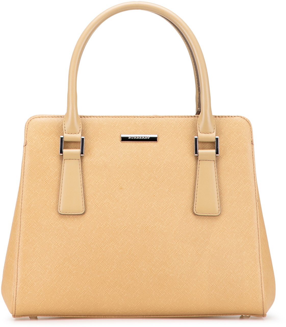 Burberry Leather Handbag Bruin