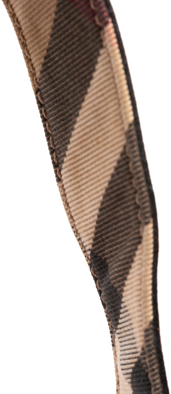 Burberry Medium Grained Calfskin Buckle Tote Rood