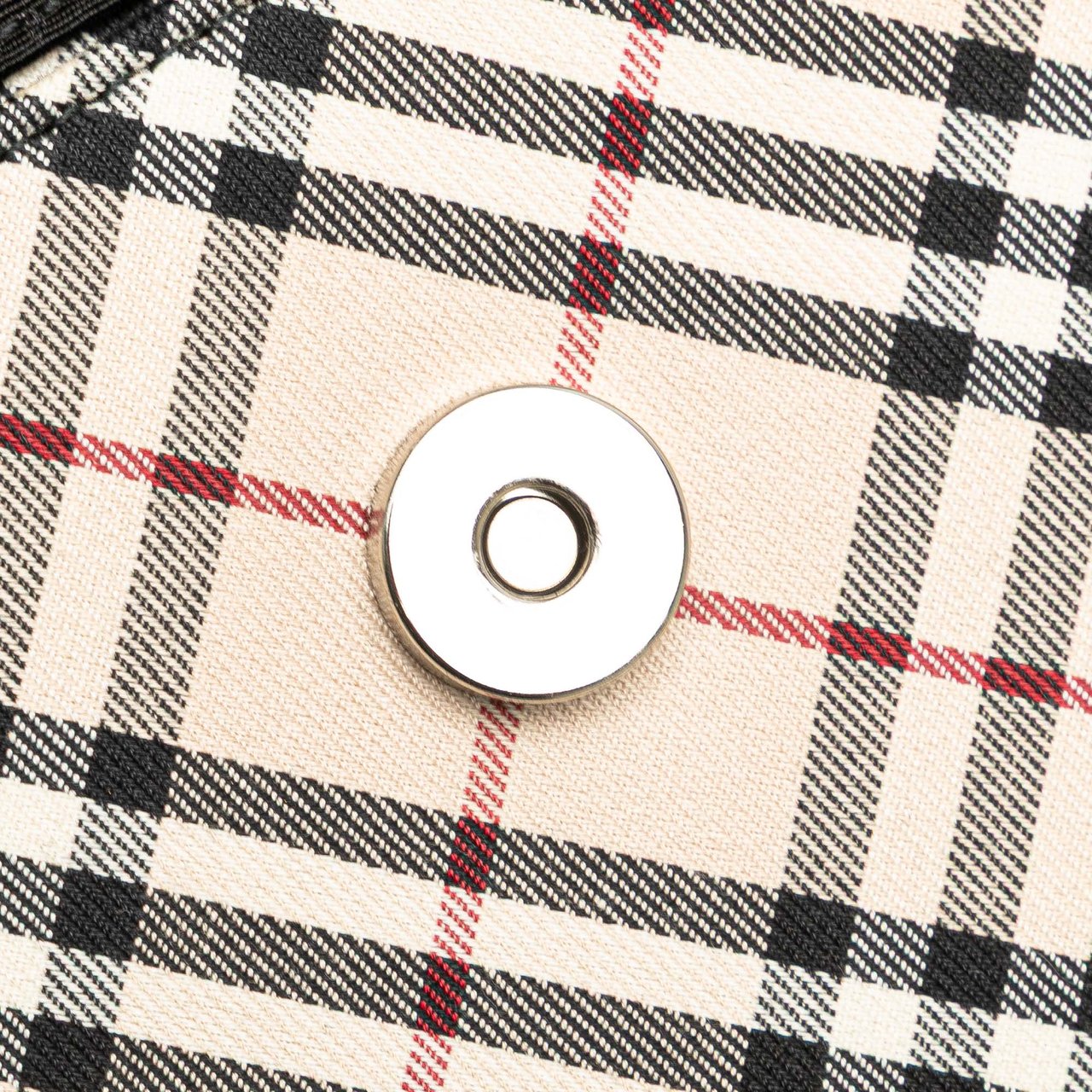 Burberry Nova Check Canvas Tote Bruin