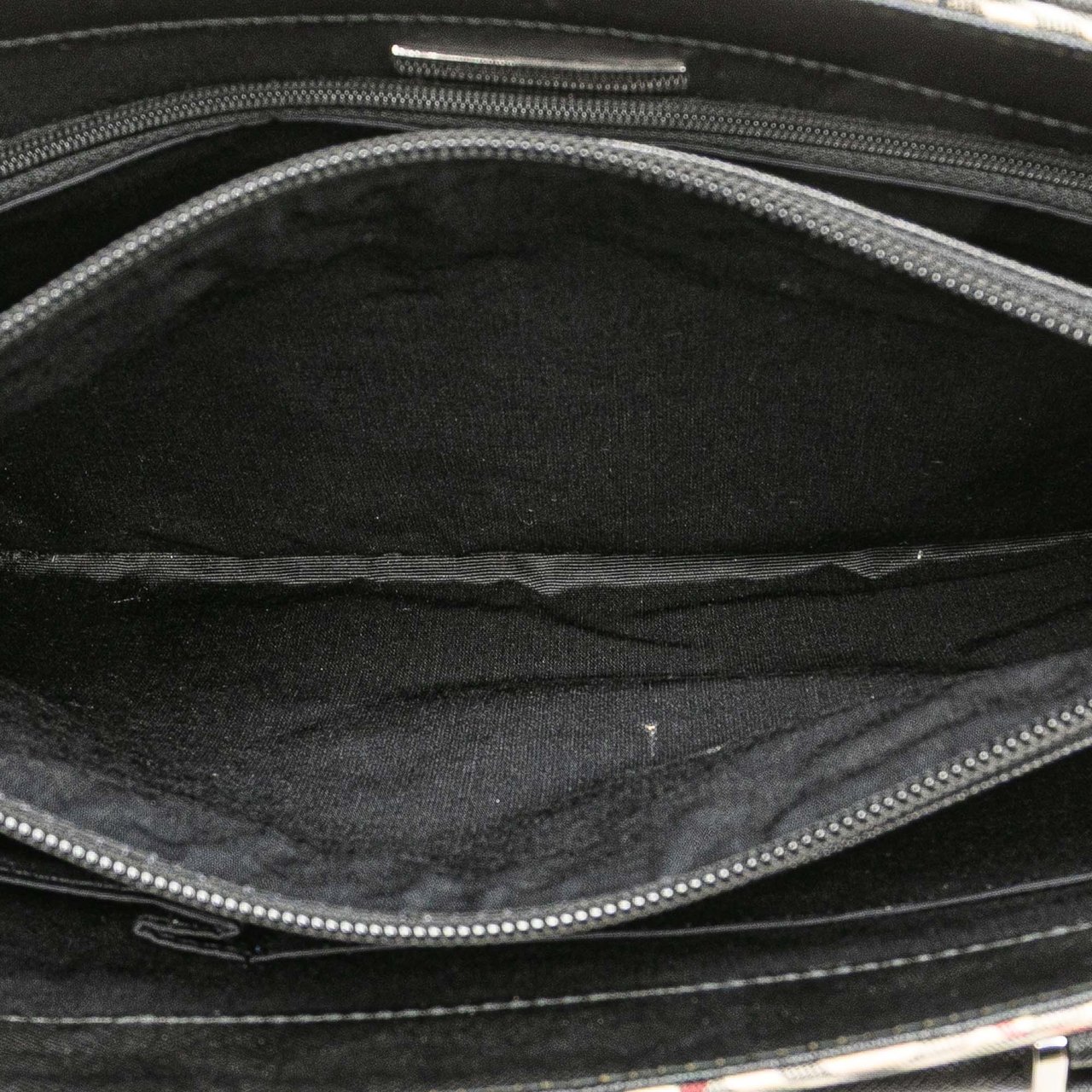 Burberry Nova Check Canvas Tote Bruin