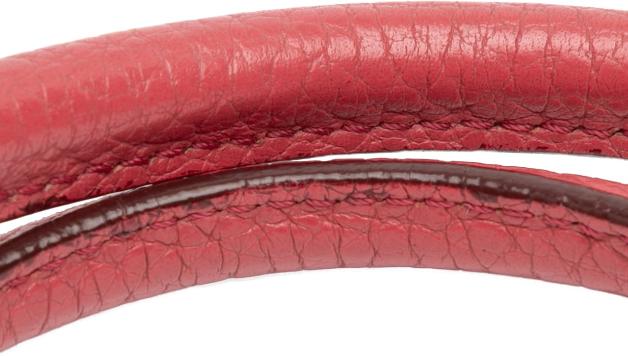 Burberry Grained Leather Baynard Tote Rood