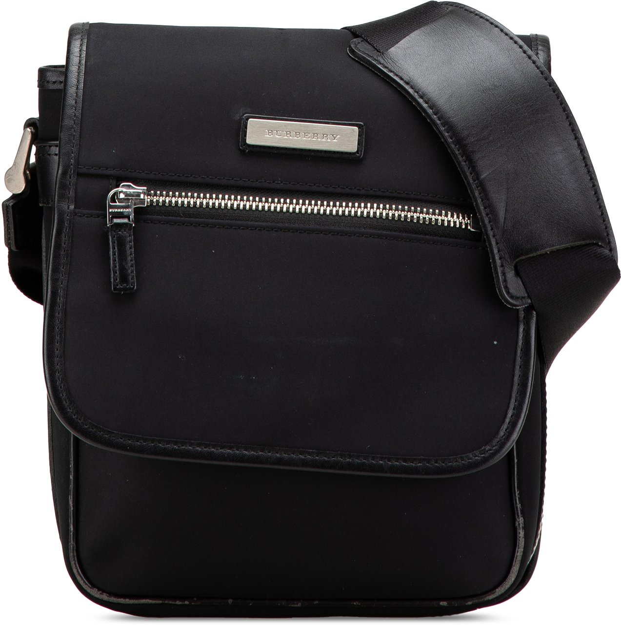 Burberry Nylon Crossbody Zwart