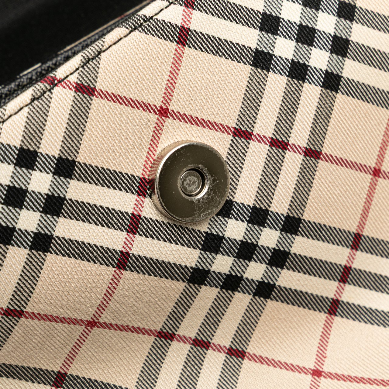 Burberry Nova Check Canvas Crossbody Bruin