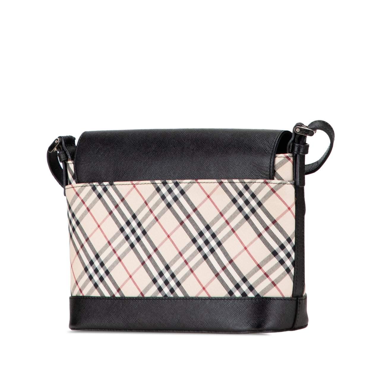 Burberry Nova Check Canvas Crossbody Bruin