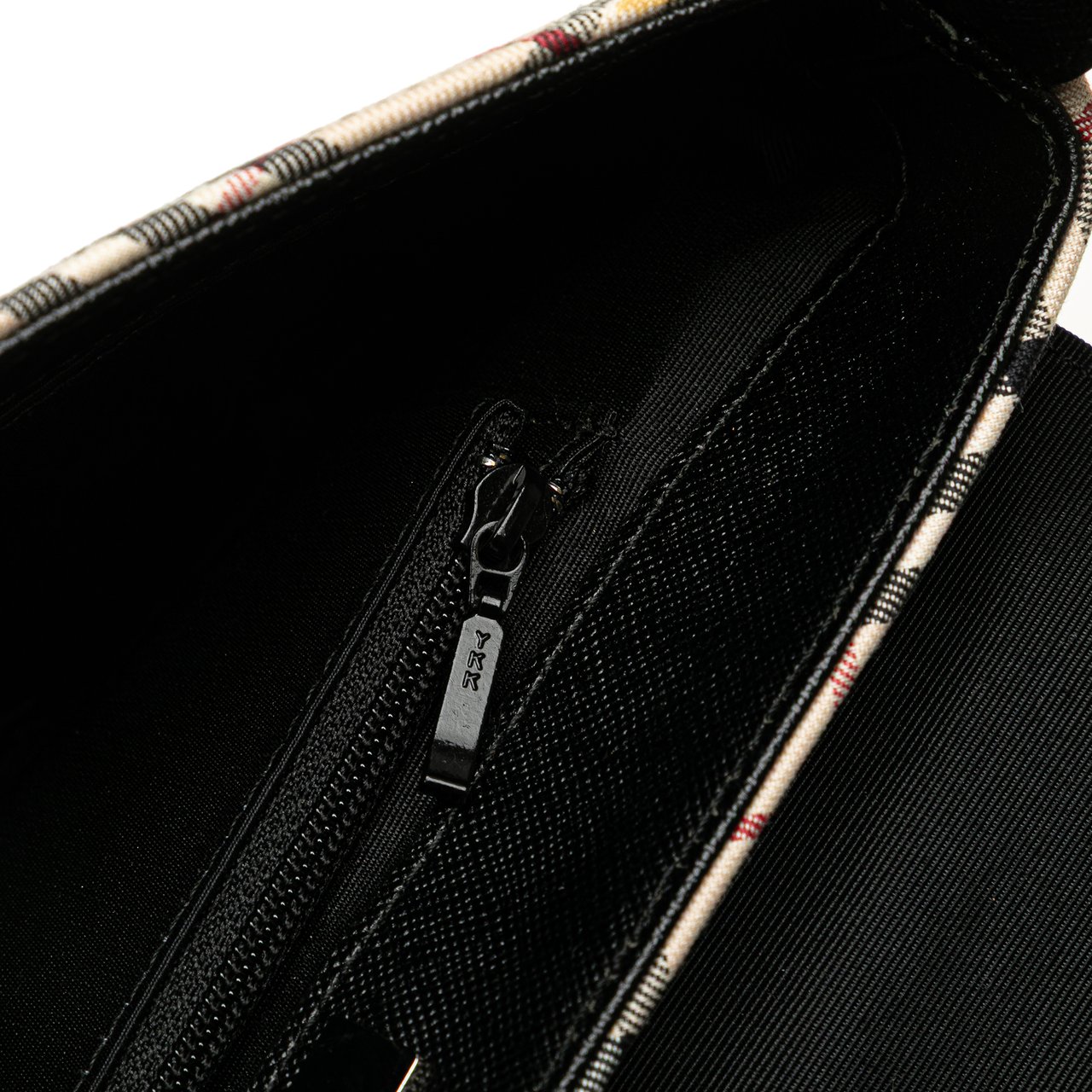 Burberry Nova Check Canvas Crossbody Bruin