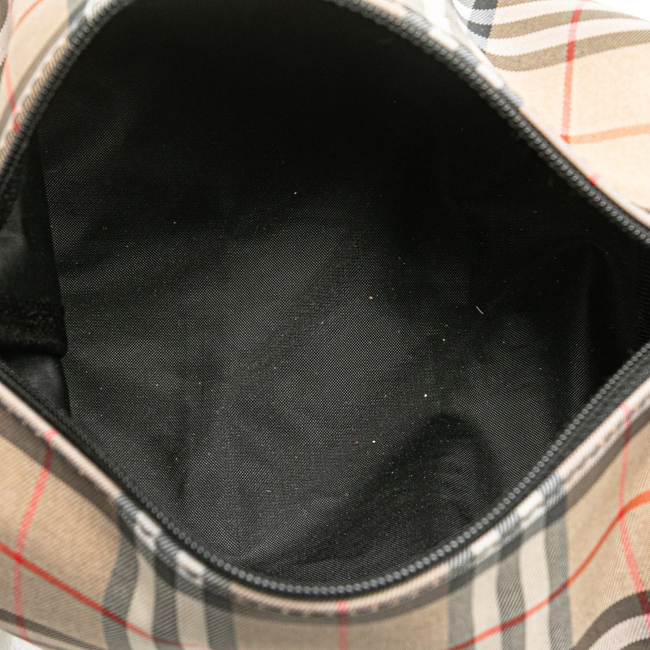 Burberry House Check Canvas Handbag Bruin