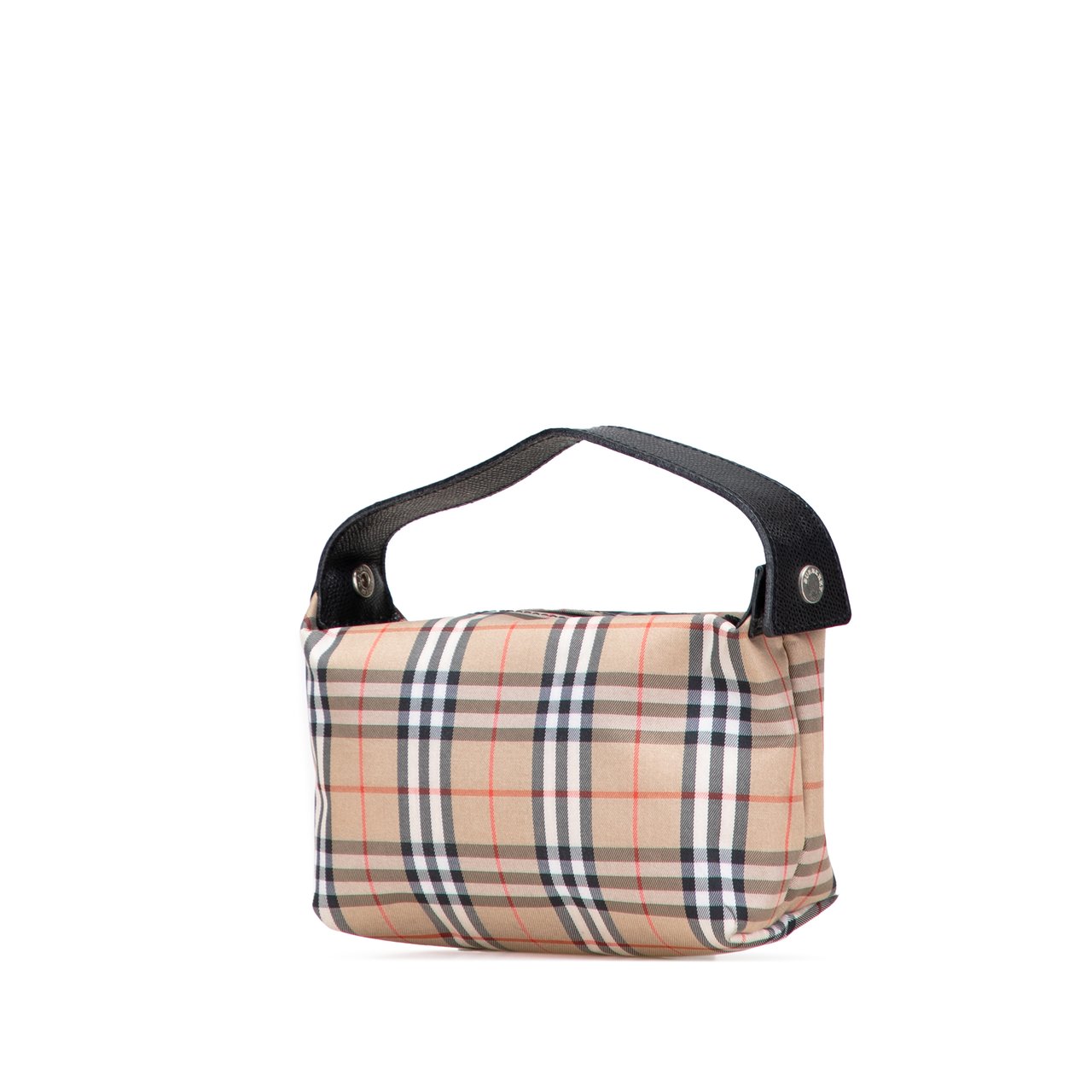 Burberry House Check Canvas Handbag Bruin