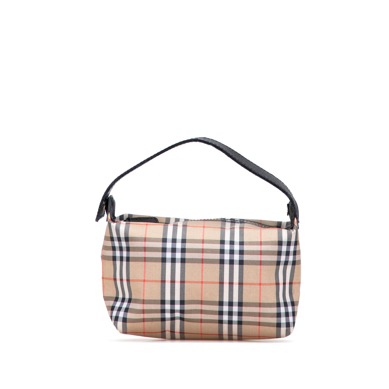 Burberry House Check Canvas Handbag Bruin
