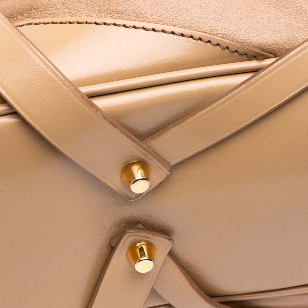 Burberry Leather Gosford Bridle Satchel Bruin