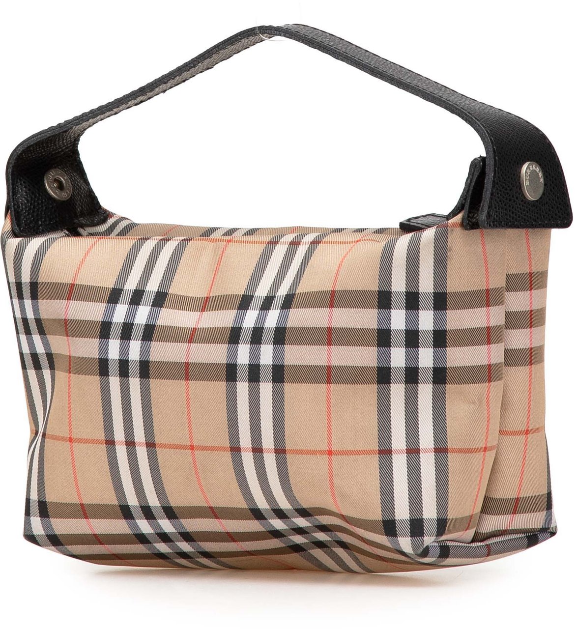 Burberry House Check Canvas Handbag Bruin
