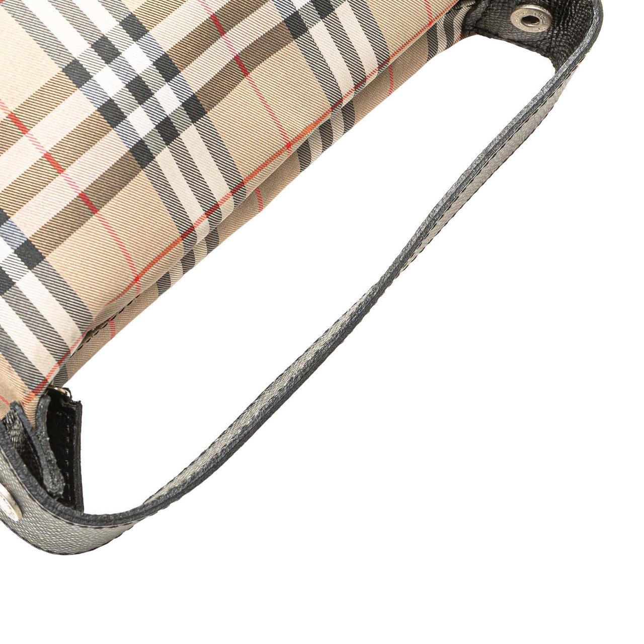 Burberry House Check Canvas Handbag Bruin