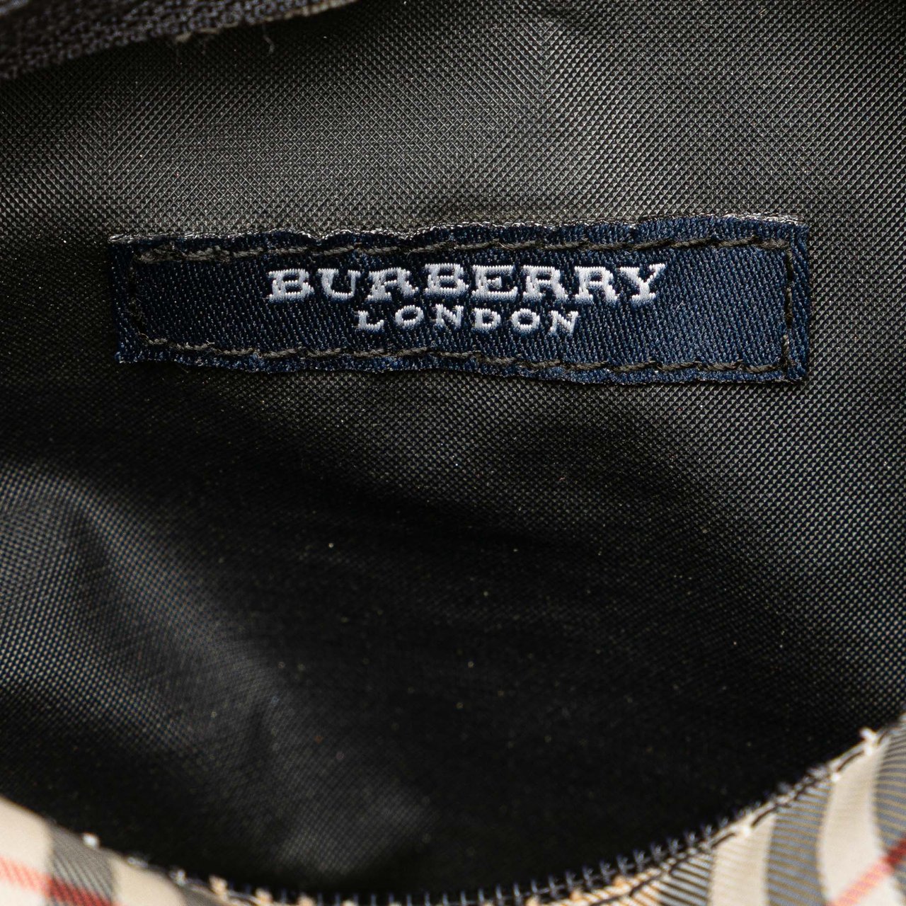Burberry House Check Canvas Handbag Bruin