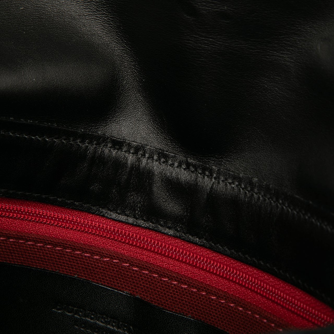 Burberry Mega Check Wool Shoulder Bag Zwart