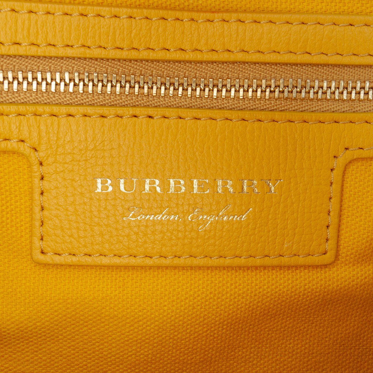 Burberry Small Haymarket Check Floral Print Coated Canvas Canterbury Tote Bruin