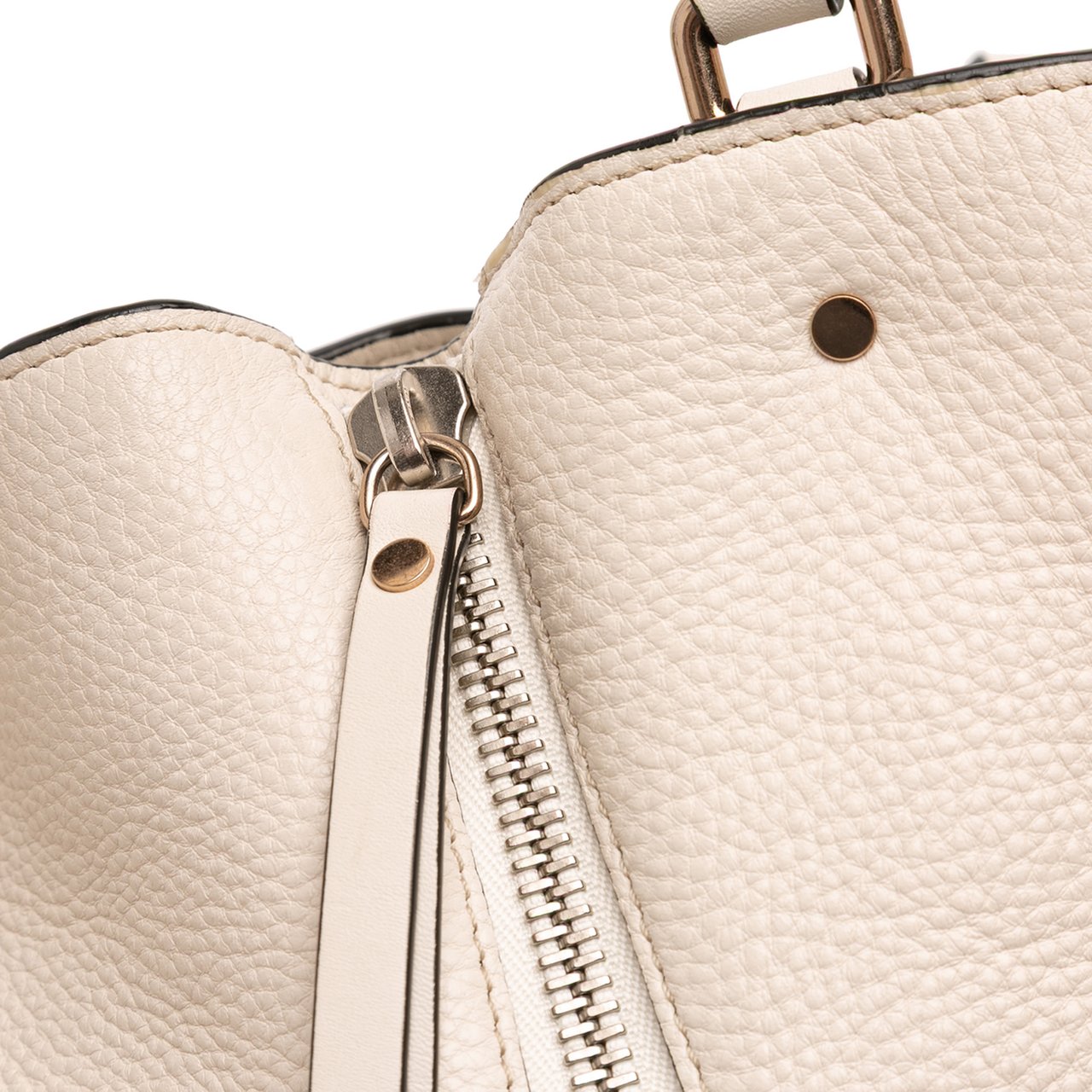 Burberry Medium Leather and House Check Canvas Maidstone Satchel Bruin