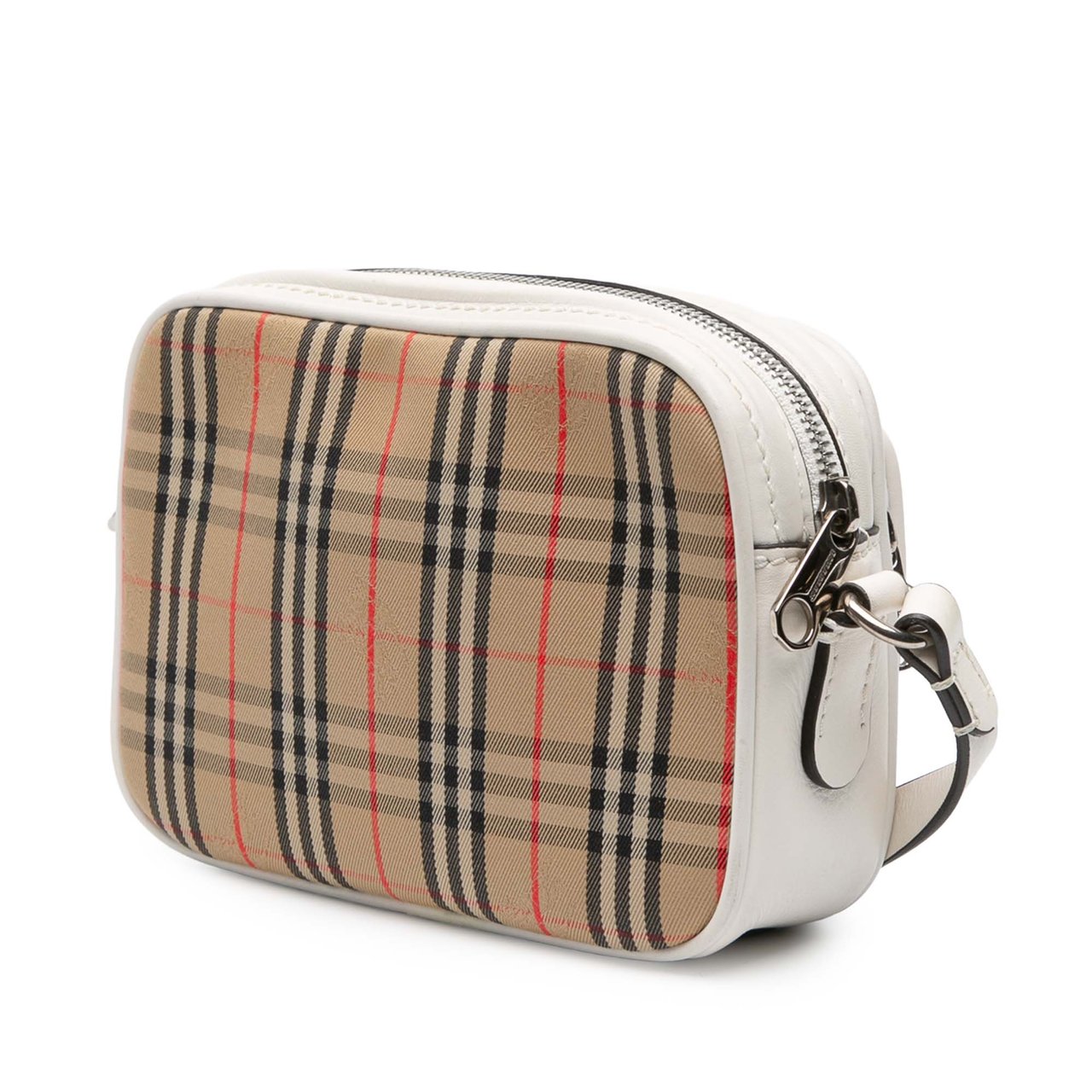 Burberry Haymarket Check Canvas 1983 Link Crossbody Bruin