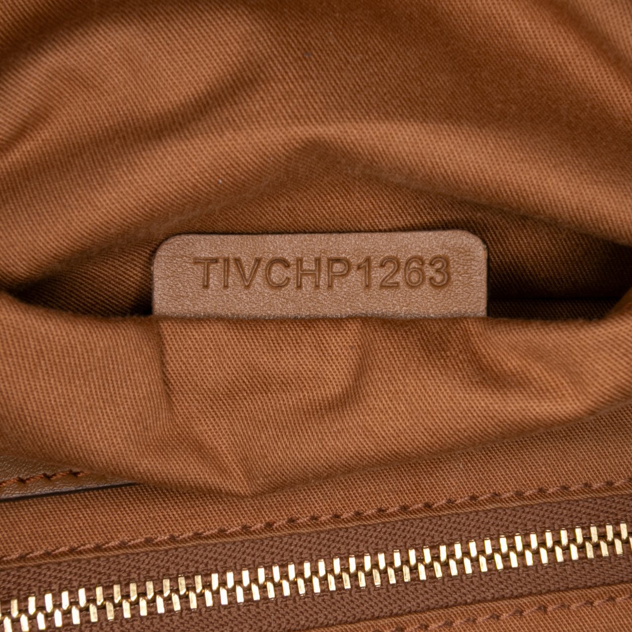 Burberry Medium Haymarket Check Coated Canvas Salisbury Tote Bruin