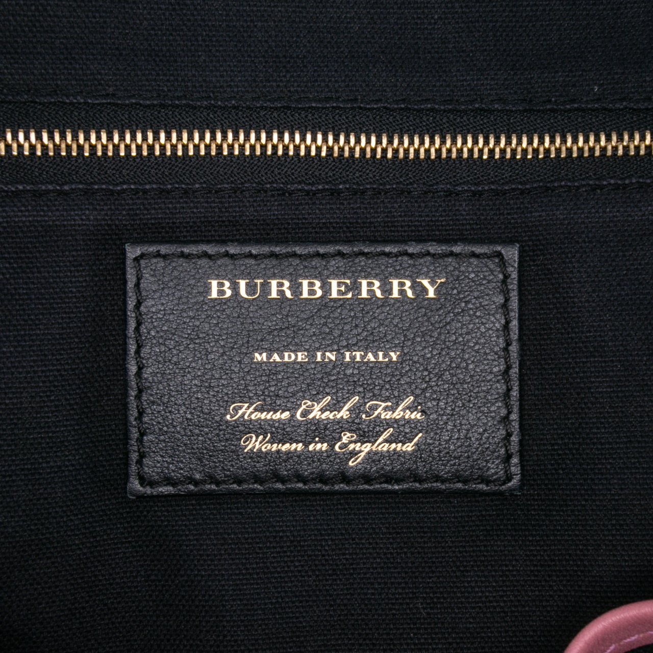 Burberry Small Leather Trimmed House Check Canvas Bridle Orchard Satchel Bruin