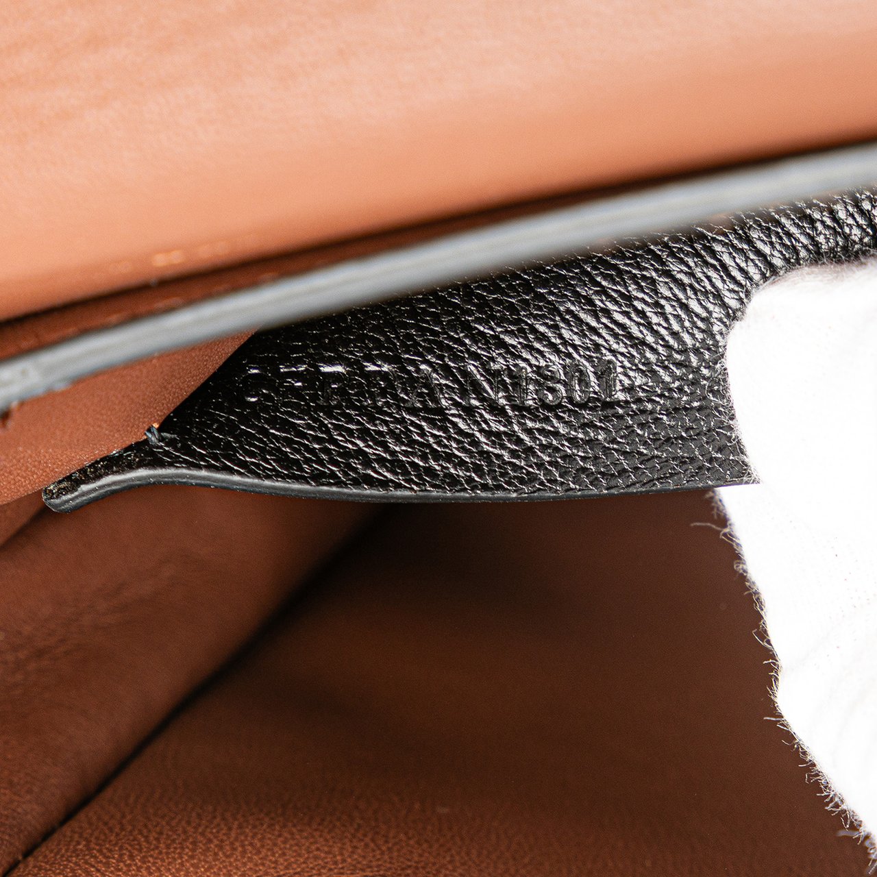 Burberry Small Goatskin Trimmed House Check Canvas D Ring Crossbody Bruin