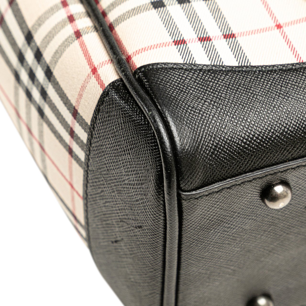 Burberry House Check Canvas Tote Bruin