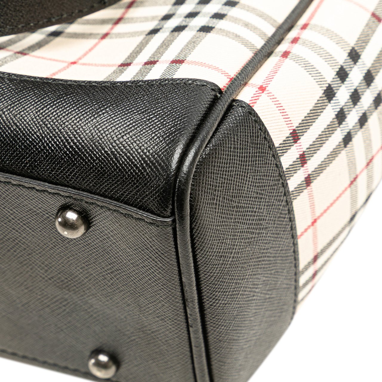 Burberry House Check Canvas Tote Bruin