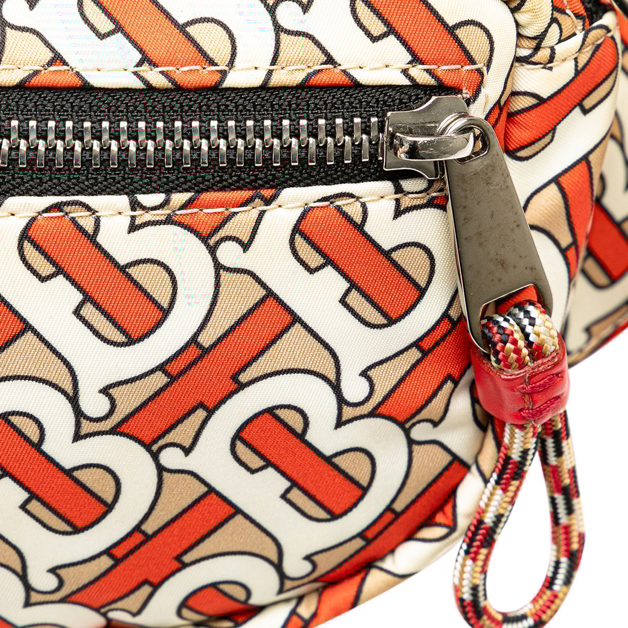 Burberry TB Monogram Nylon Cannon Belt Bag Bruin