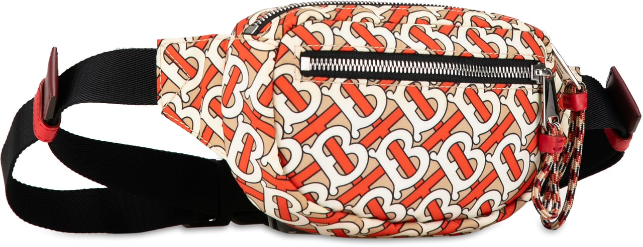 Burberry TB Monogram Nylon Cannon Belt Bag Bruin