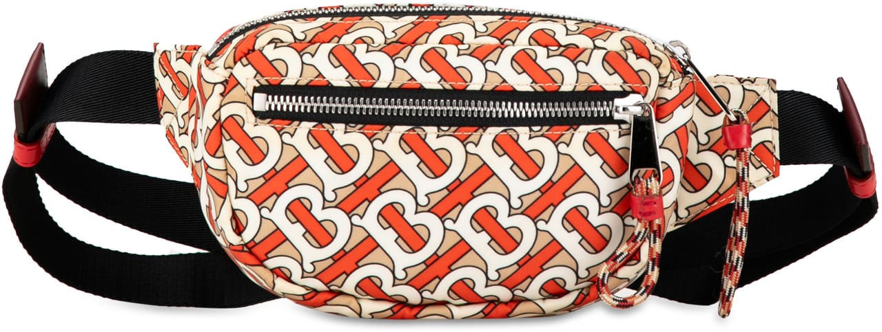 Burberry TB Monogram Nylon Cannon Belt Bag Bruin