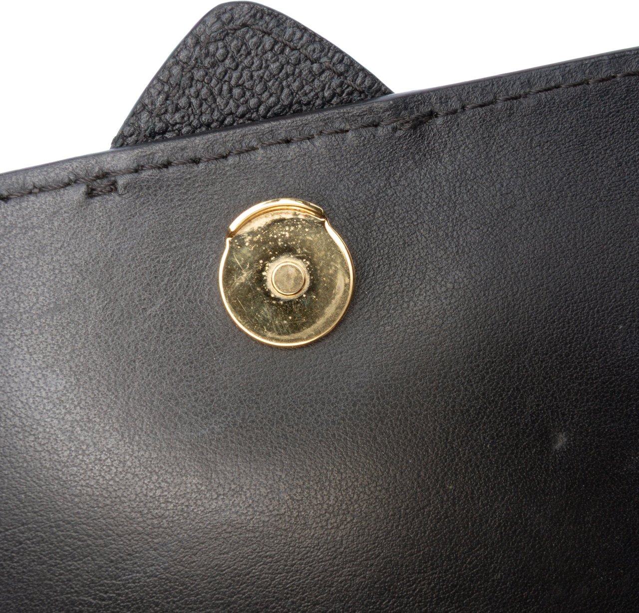 Burberry Mini Soft Grain Calfskin Buckle Crossbody Zwart