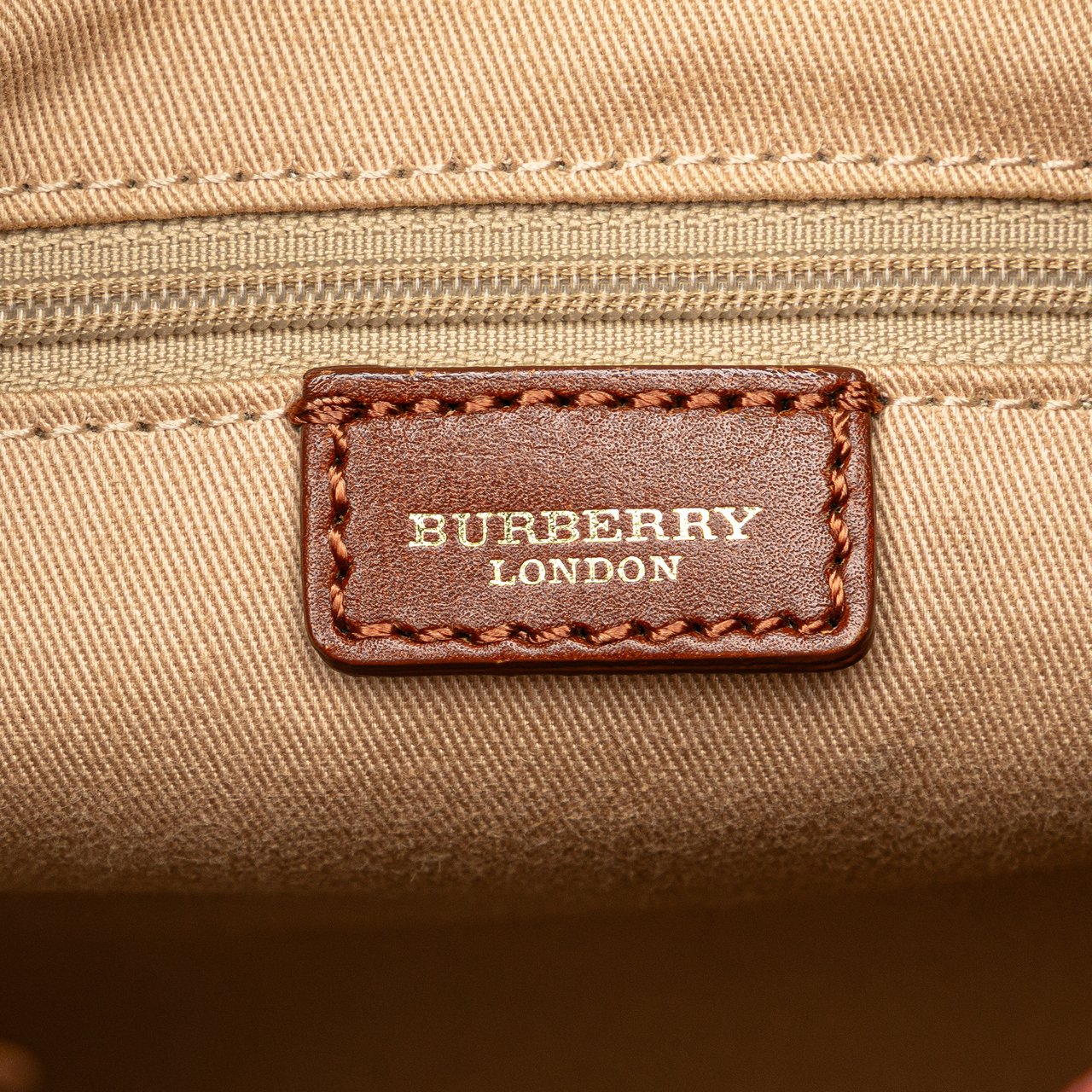 Burberry Supernova Check Trimmed Canvas Crossbody Rood