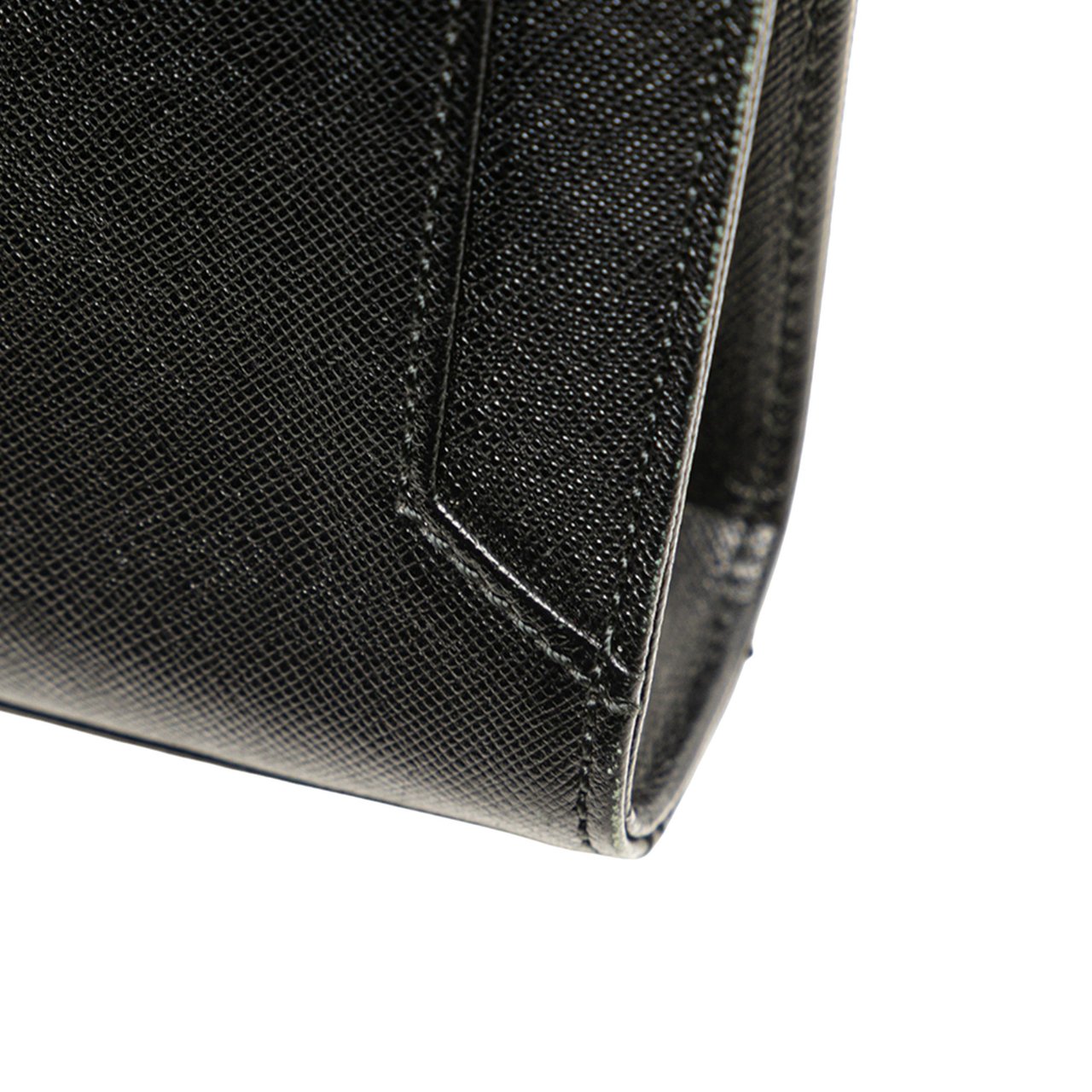 Burberry Leather Clutch Zwart