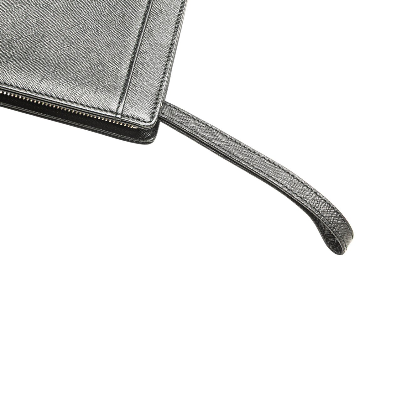 Burberry Leather Clutch Zwart