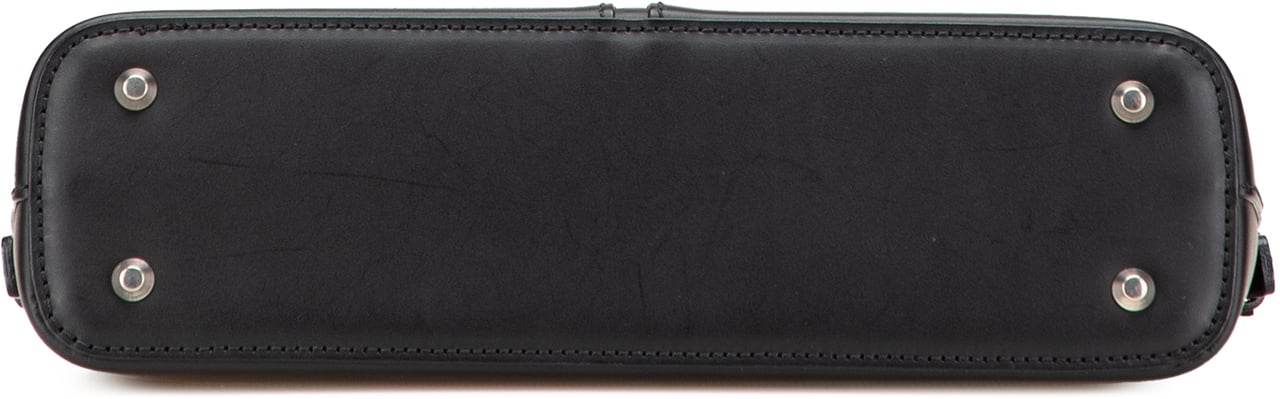 Burberry Leather Flap Shoulder Bag Zwart