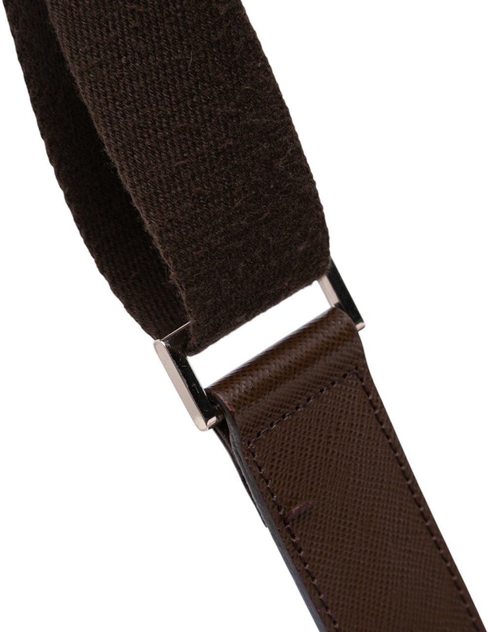 Burberry House Check Canvas Crossbody Bruin