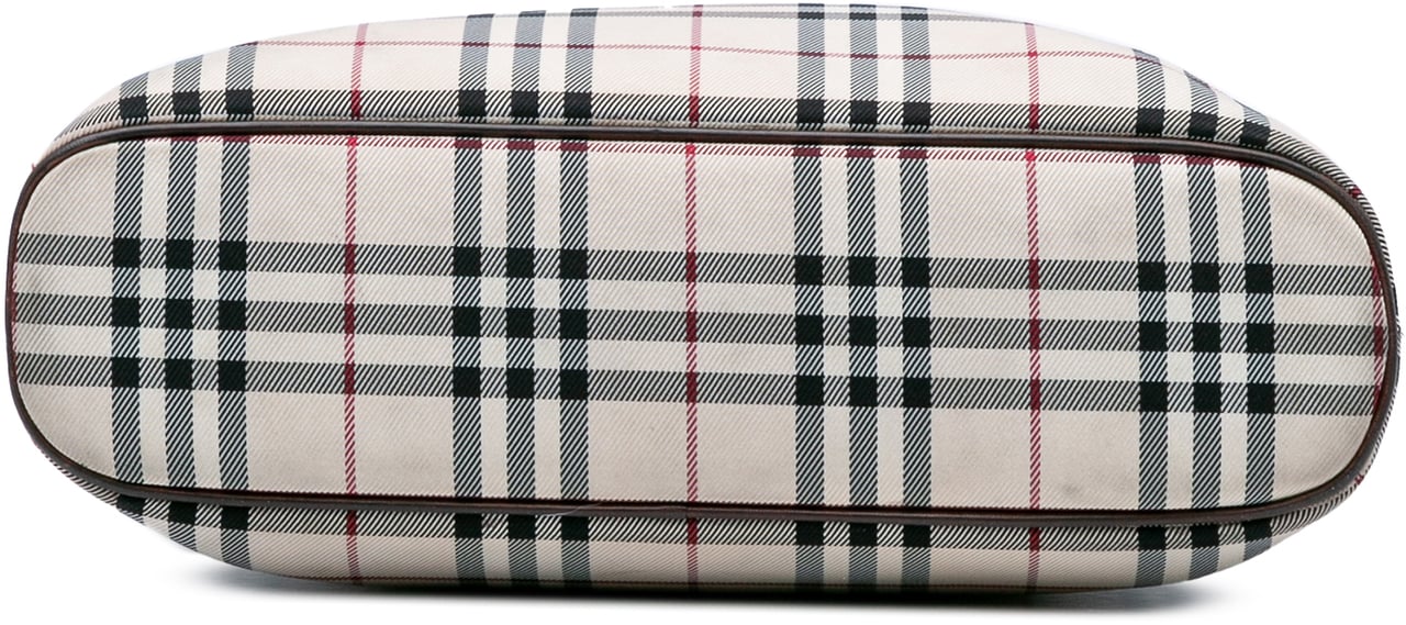 Burberry House Check Canvas Tote Bruin