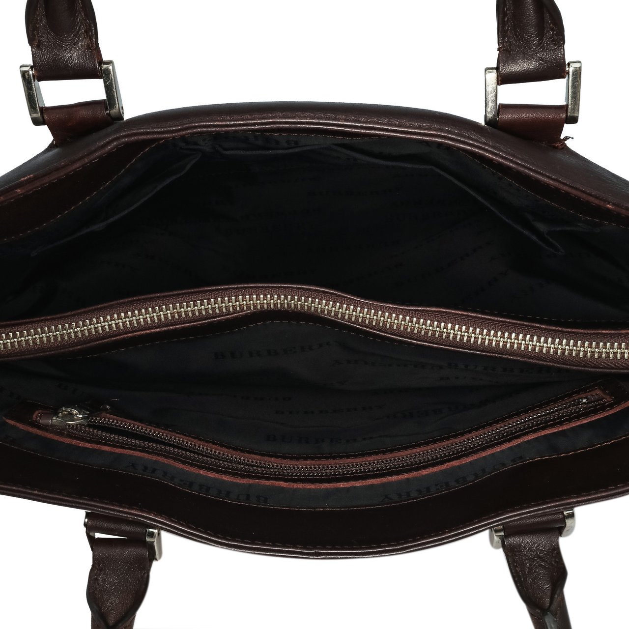 Burberry House Check Canvas Tote Bruin