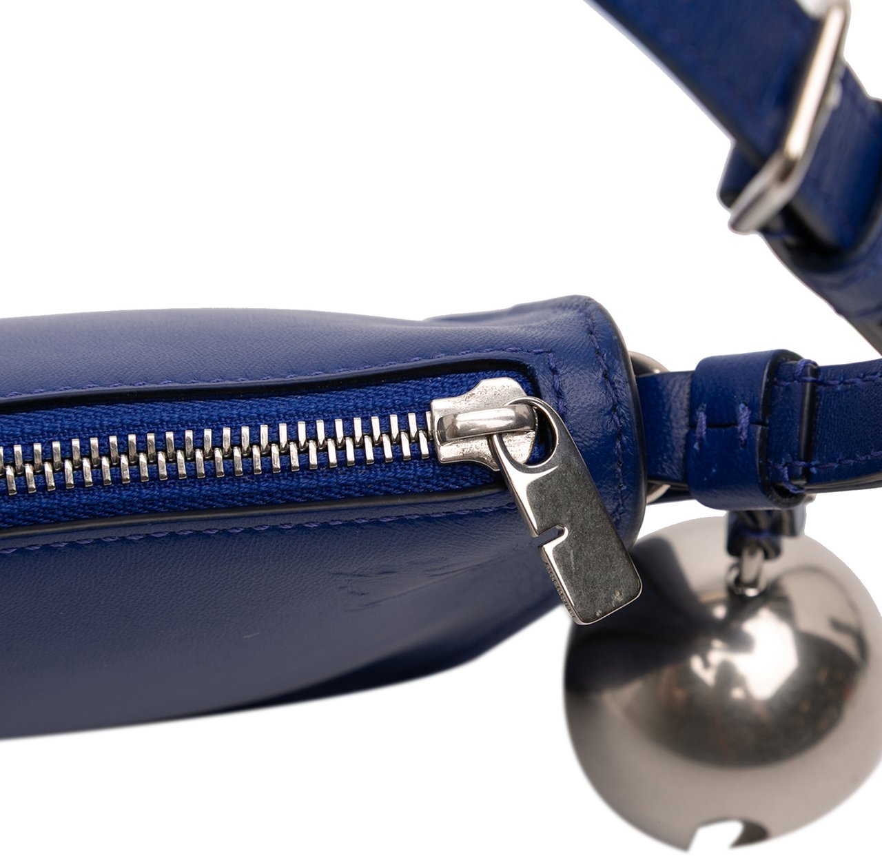 Burberry Mini Lambskin Shield Shoulder Bag Blauw