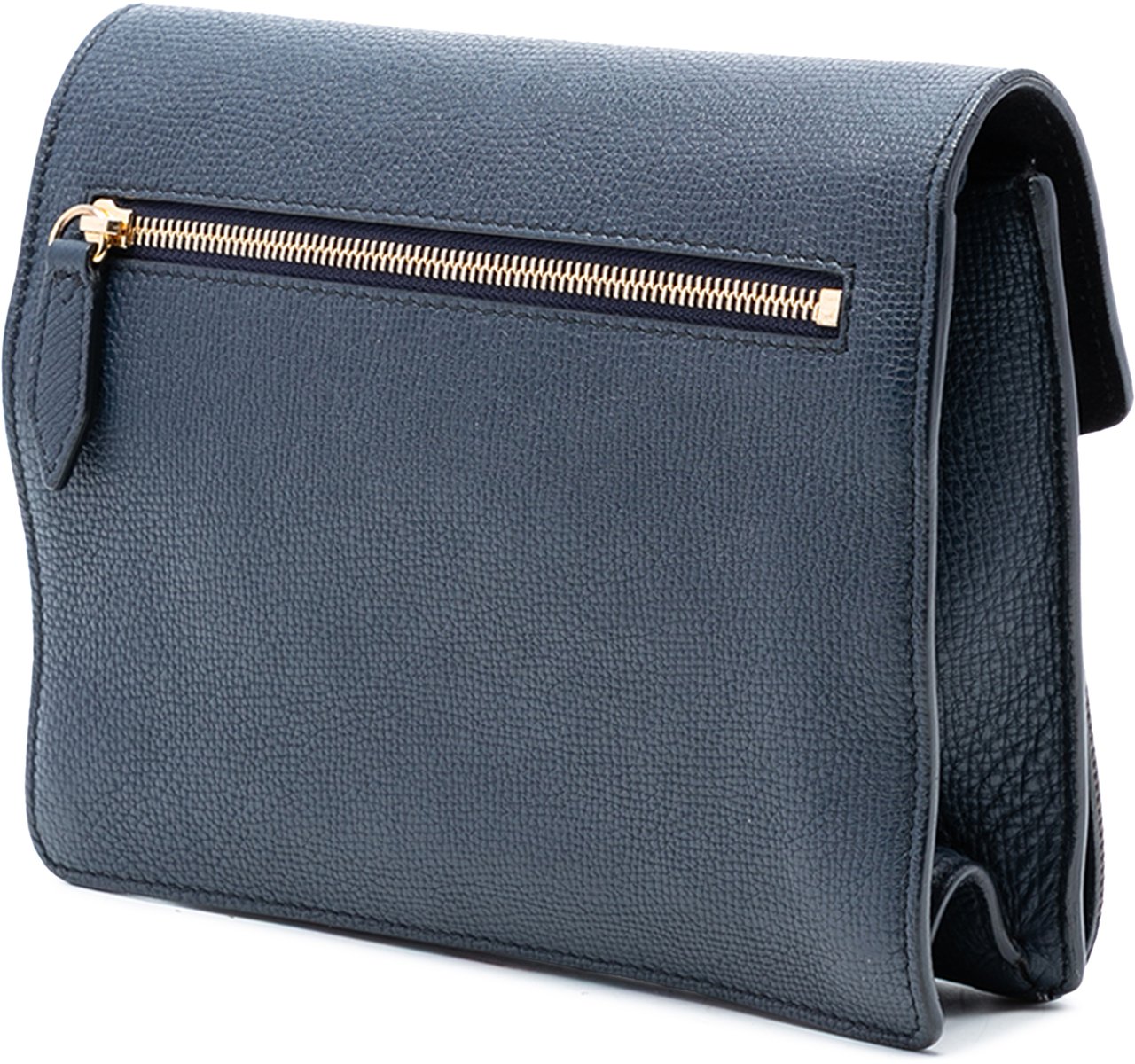 Burberry Small Leather and House Check Canvas Derby Macken Crossbody Blauw