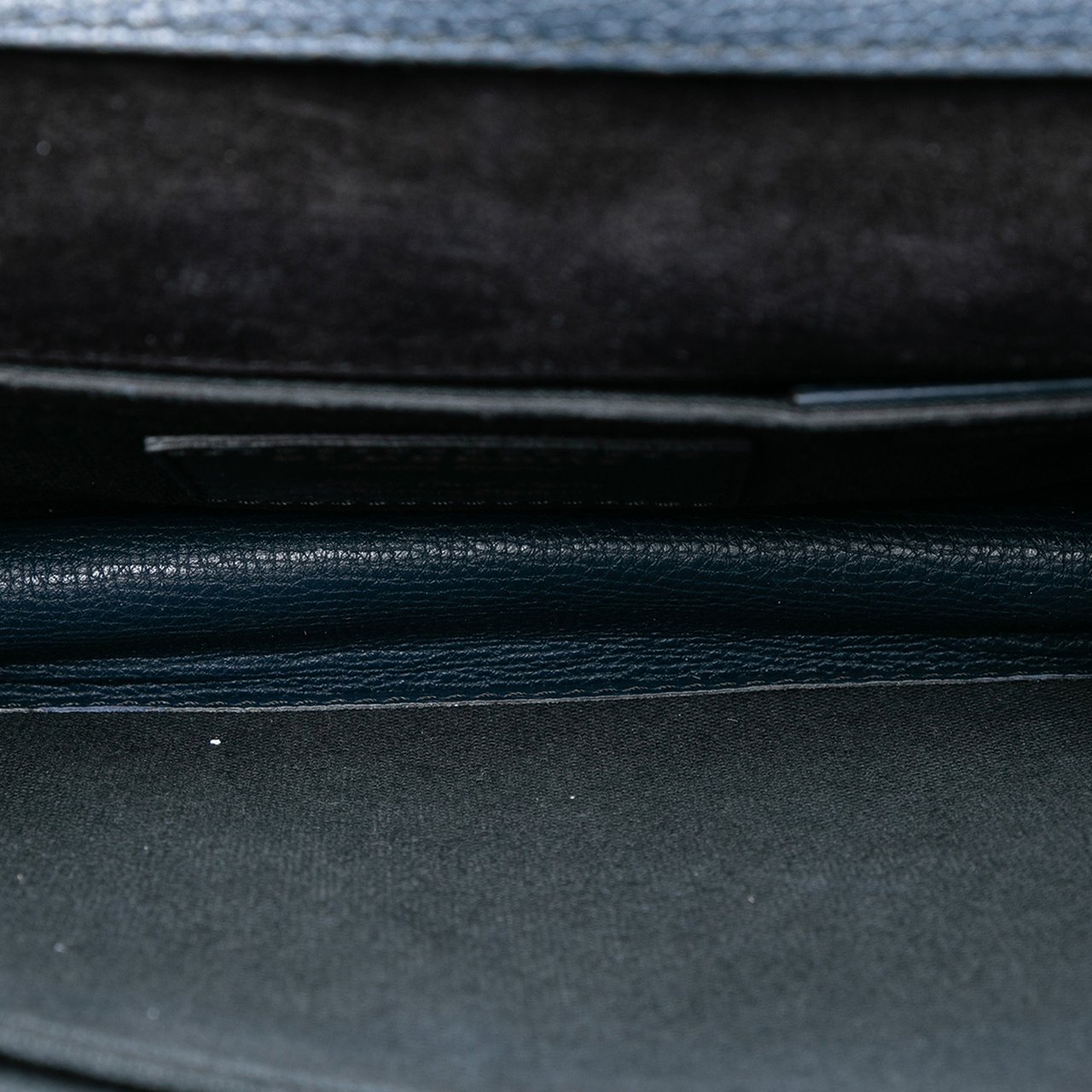 Burberry Small Leather and House Check Canvas Derby Macken Crossbody Blauw