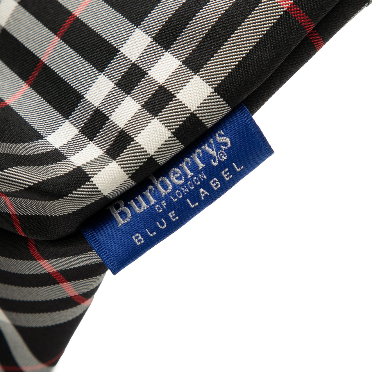 Burberry House Check Nylon Handbag Zwart