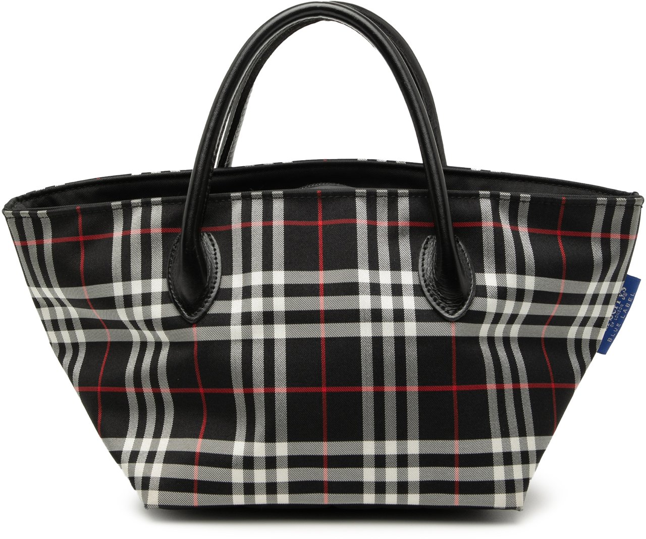 Burberry House Check Nylon Handbag Zwart