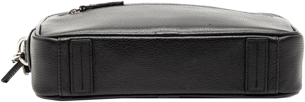 Burberry Leather Clutch Zwart