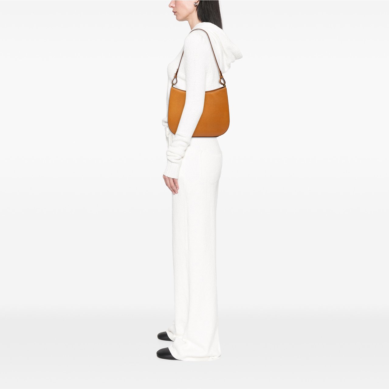 Burberry Leather Shoulder Bag Bruin