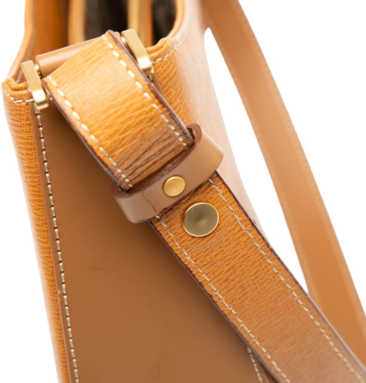 Burberry Leather Shoulder Bag Bruin