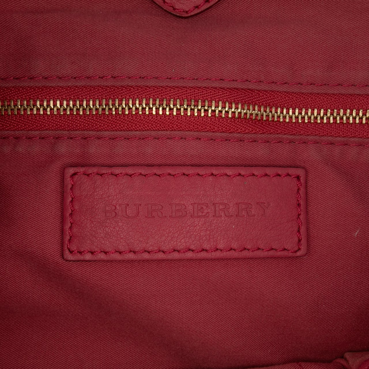 Burberry Small Haymarket Check Coated Canvas Canterbury Tote Bruin