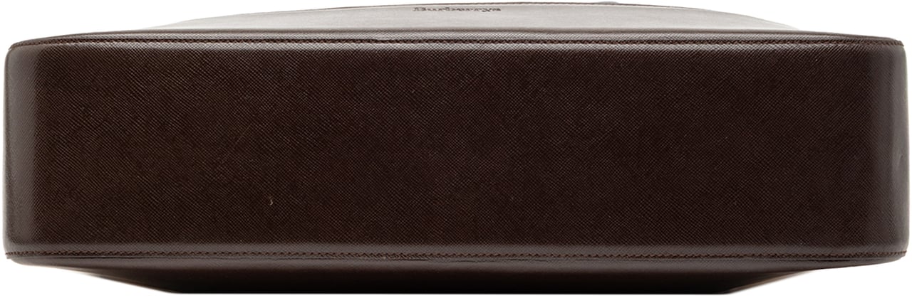 Burberry Haymarket Check Canvas Tote Bruin