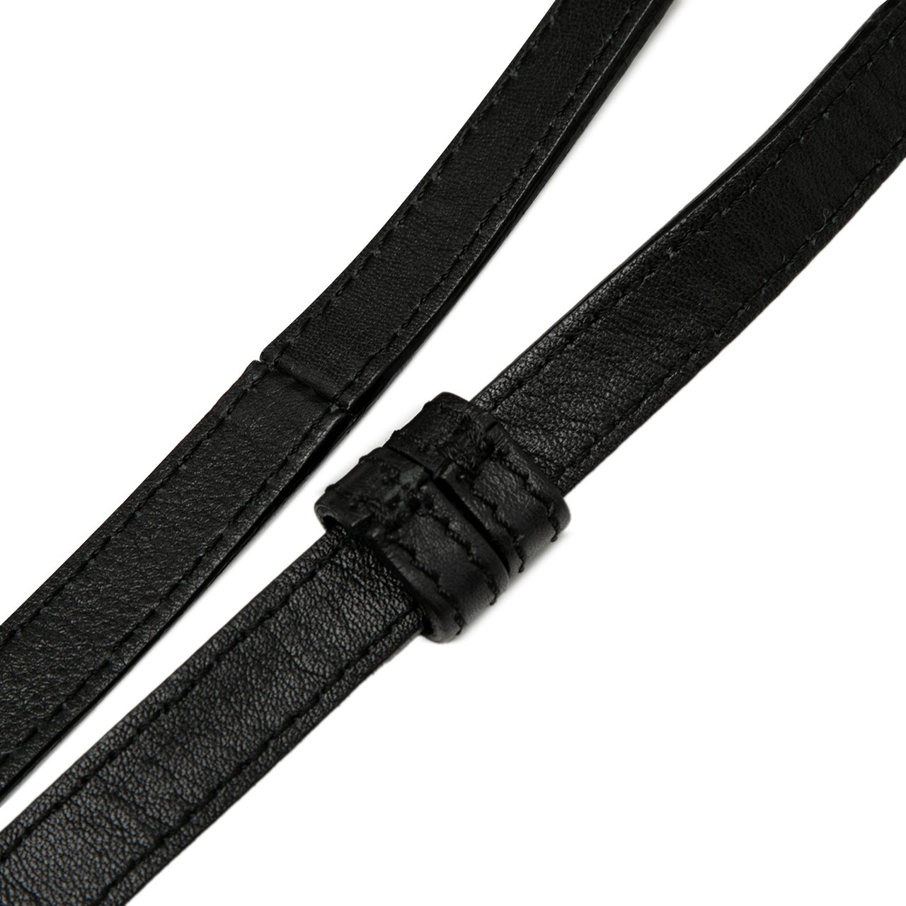 Burberry Leather Big Crush Shoulder Bag Zwart