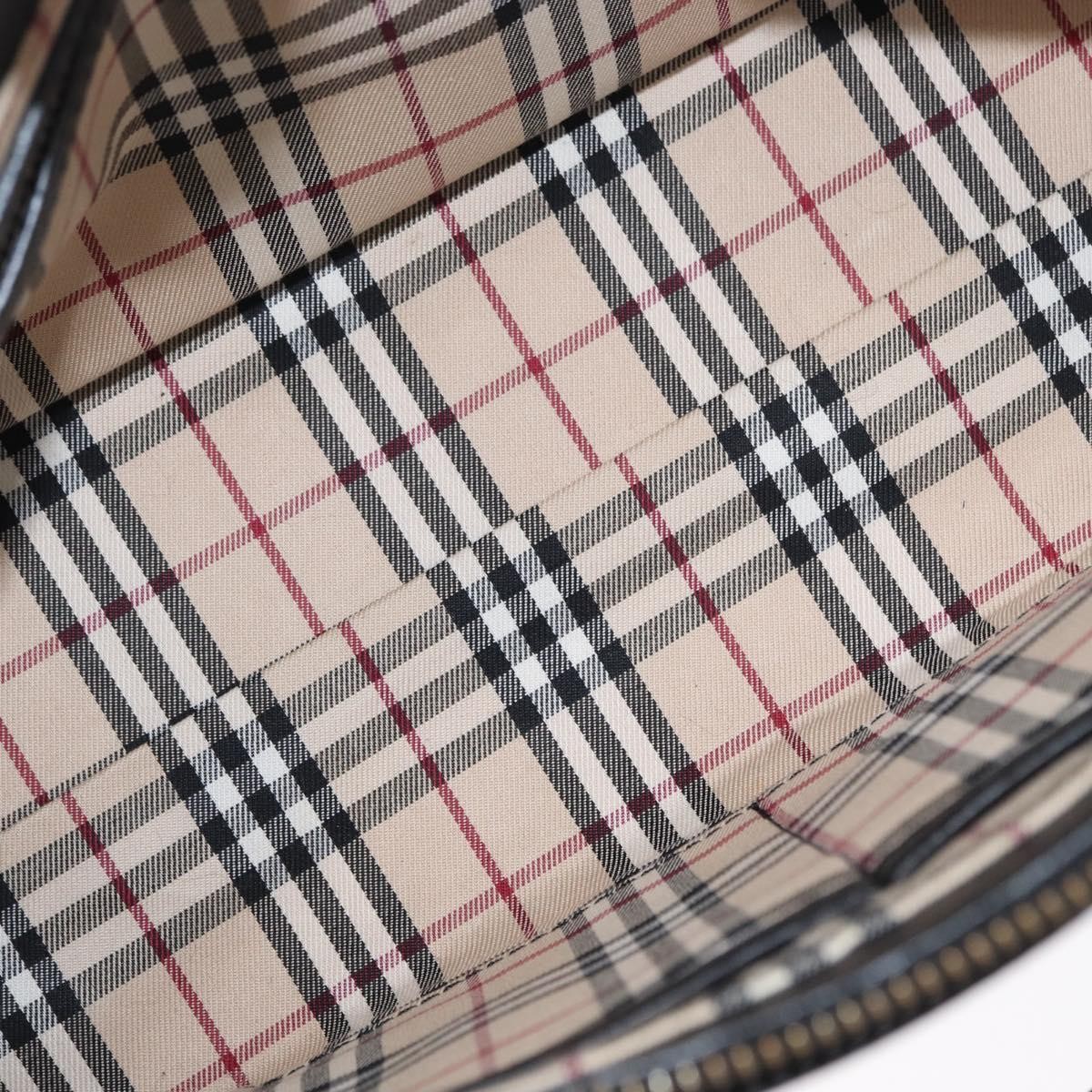 Burberry Burberry Vintage tote bag Leather Zwart