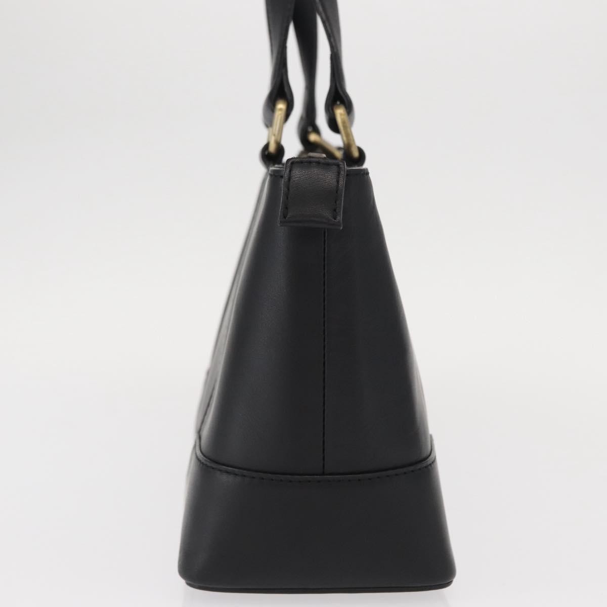 Burberry Burberry Vintage tote bag Leather Zwart