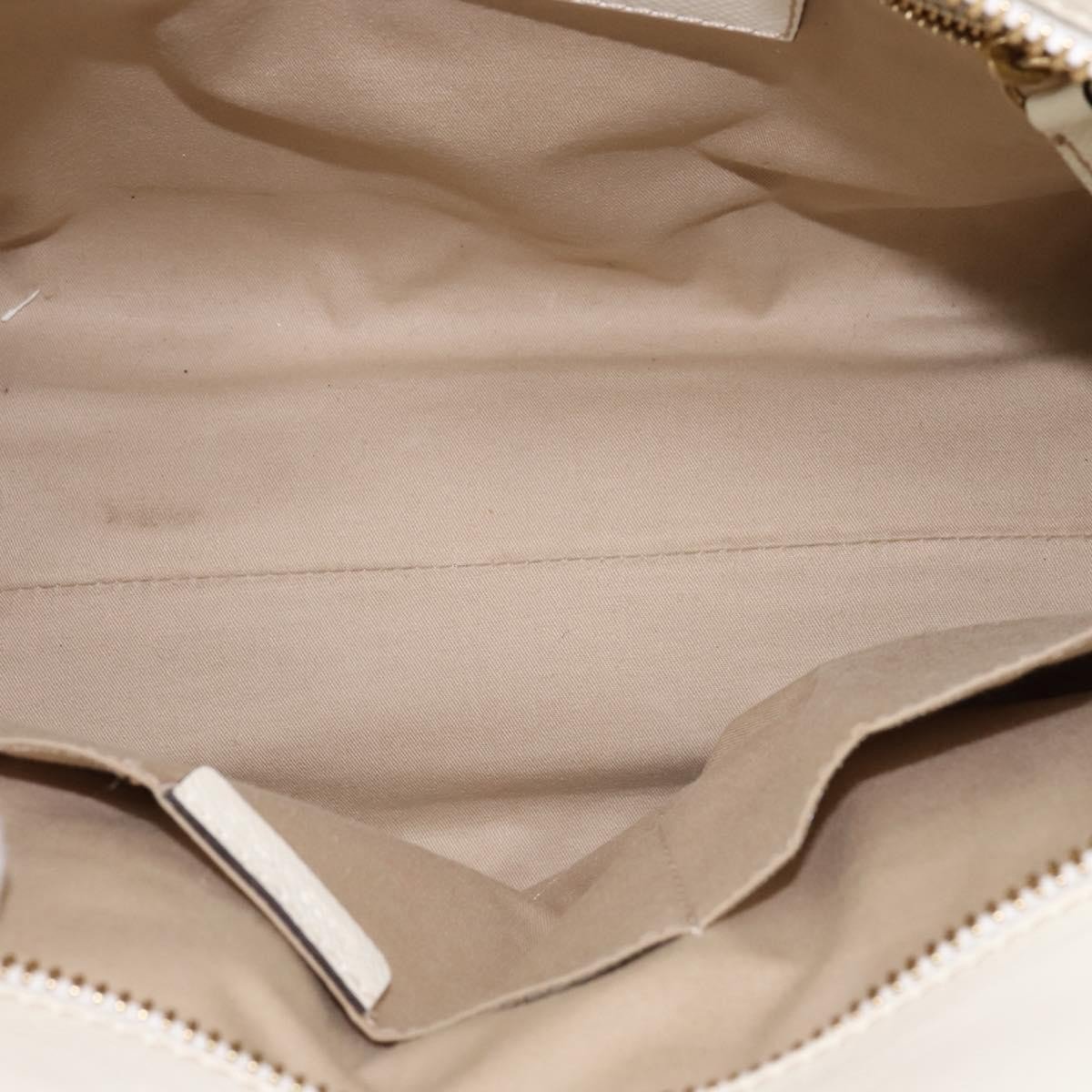 Burberry Burberry Minford Satchel Haymarket Coated Canvas Medium Beige